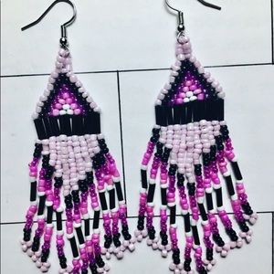 Pink Punk Earrings